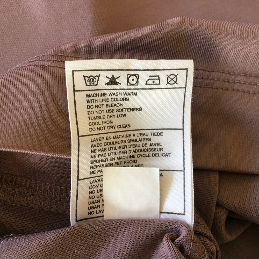 Nike Golf Dri-Fit Back Zip Short Sleeve Top Medium - Picture 6 of 6